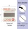 Griffin Silk Bead Cord Perlseide – Size 5 (0.65mm) – 2 Meters per Card – Stainless Steel Needle Attached – for Knotting Pearls, Gemstones, Crystals and Beads